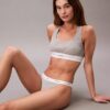 Cotton Stretch Rib String Bikini Cotton Stretch Rib String Bikini