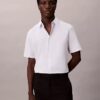 Cotton Stretch slim fit button-down shirt