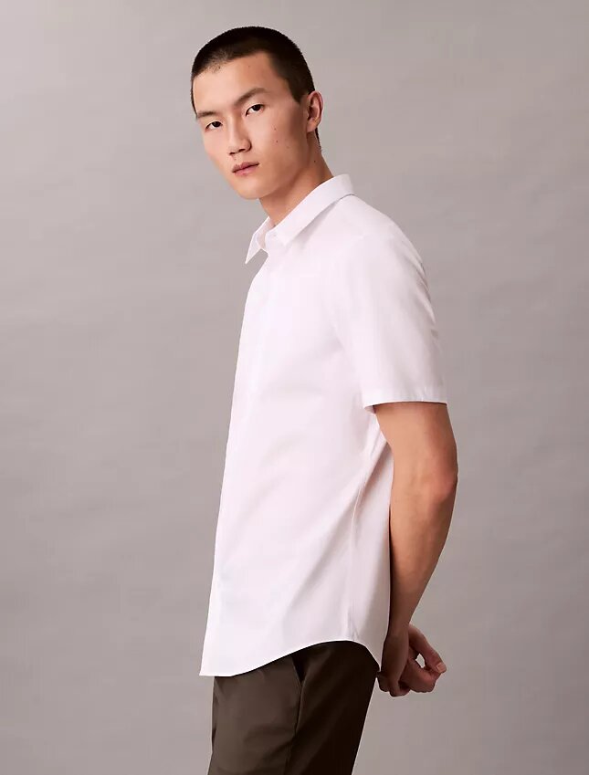 Cotton Stretch slim fit button-down shirt Cotton Stretch slim fit button-down shirt