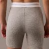 Cotton Stretch spodenki rowerowe z elastycznym ściągaczem Cotton Stretch spodenki rowerowe z elastycznym ściągaczem
