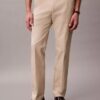 Cotton Stretch spodnie z elastycznym materiałem o prostym kroju Cotton Stretch spodnie z elastycznym materiałem o prostym kroju