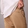 Cotton Stretch spodnie z elastycznym materiałem o prostym kroju Cotton Stretch spodnie z elastycznym materiałem o prostym kroju