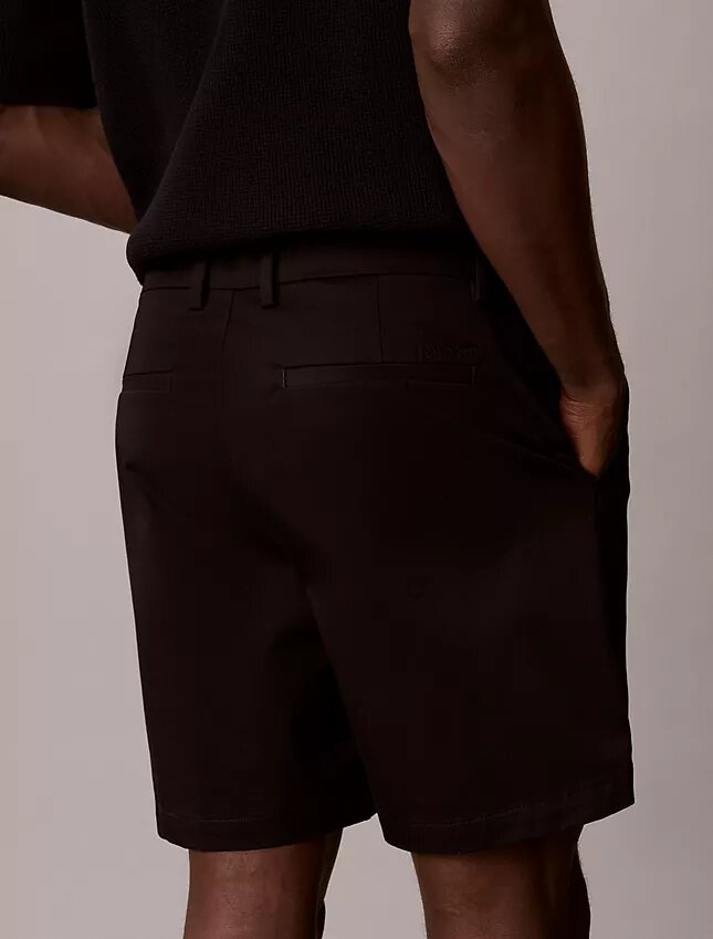 Cotton Stretch szorty o prostym kroju Cotton Stretch szorty o prostym kroju