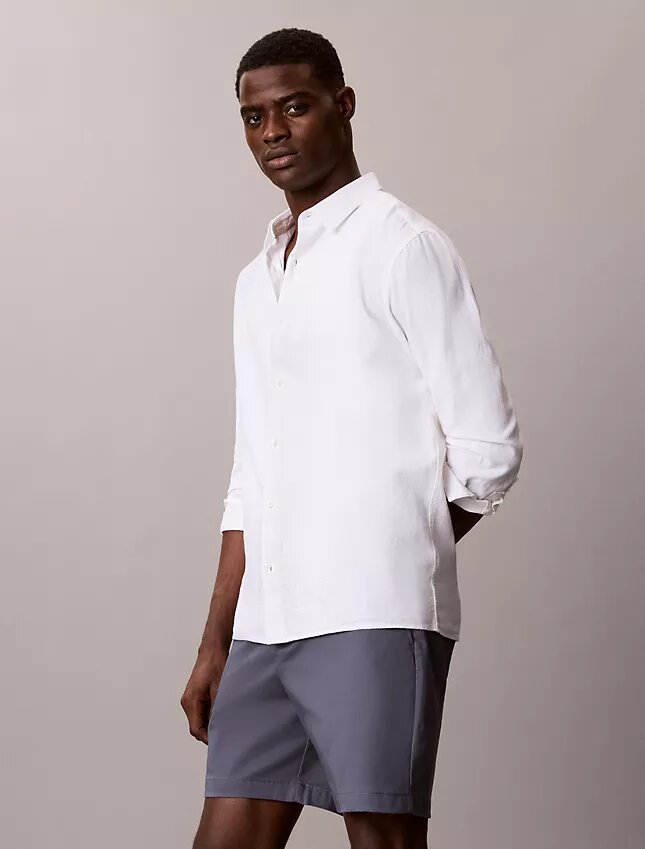 Cotton Stretch szorty o prostym kroju Cotton Stretch szorty o prostym kroju