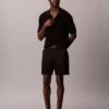 Cotton Stretch szorty o prostym kroju Cotton Stretch szorty o prostym kroju