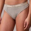 Cotton Stretch Thong w stylu retro Cotton Stretch Thong w stylu retro