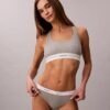Cotton Stretch Thong z elastycznego materiału prążkowanego Cotton Stretch Thong z elastycznego materiału prążkowanego