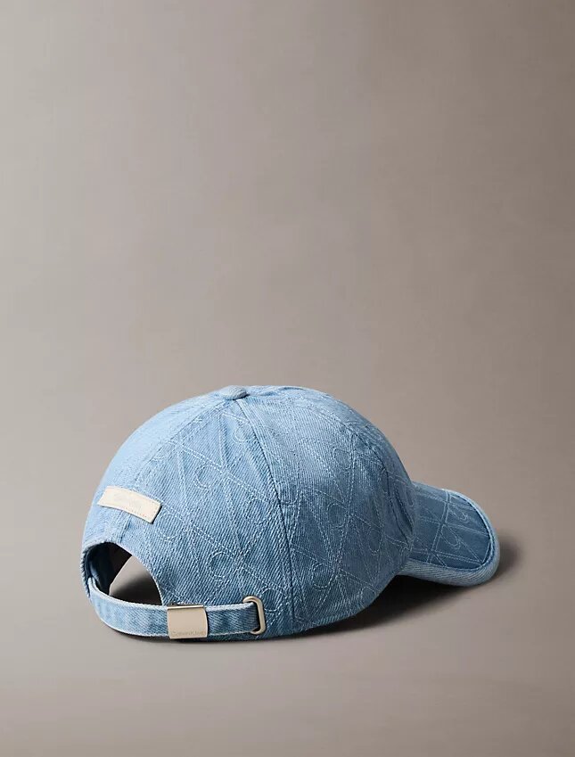 Czapka baseballowa Denim z nadrukiem logo na całej powierzchni Czapka baseballowa Denim z nadrukiem logo na całej powierzchni
