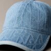 Czapka baseballowa Denim z nadrukiem logo na całej powierzchni Czapka baseballowa Denim z nadrukiem logo na całej powierzchni