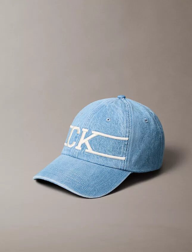 Czapka baseballowa z denimowym logo Monogram Czapka baseballowa z denimowym logo Monogram