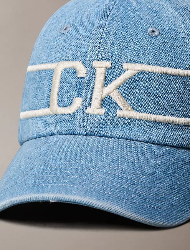 Czapka baseballowa z denimowym logo Monogram Czapka baseballowa z denimowym logo Monogram