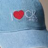 Czapka Denim z nadrukiem „I Love Ck” Czapka Denim z nadrukiem „I Love Ck”