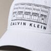 Czapka z daszkiem z grafiką logo biura w Nowym Jorku Czapka z daszkiem z grafiką logo biura w Nowym Jorku