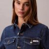 Denim mini trucker sukienka Denim mini trucker sukienka