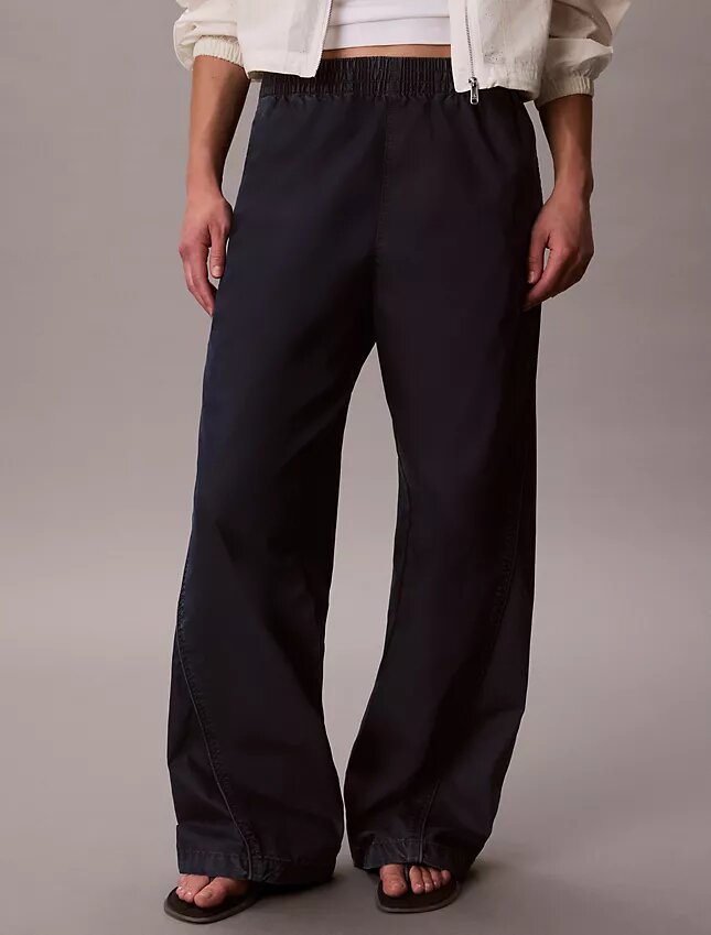Denim spodnie typu parachute Denim spodnie typu parachute