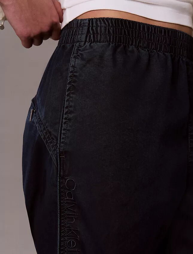 Denim spodnie typu parachute Denim spodnie typu parachute