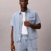 Denim Utility Shirt zapinany na guziki Denim Utility Shirt zapinany na guziki