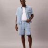 Denim Utility Shirt zapinany na guziki Denim Utility Shirt zapinany na guziki