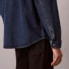 Denimowa koszula oversize z nadrukiem Monogramu 90S Denimowa koszula oversize z nadrukiem Monogramu 90S