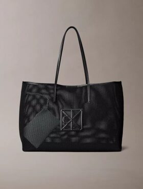 Duża torba z siateczki z logo