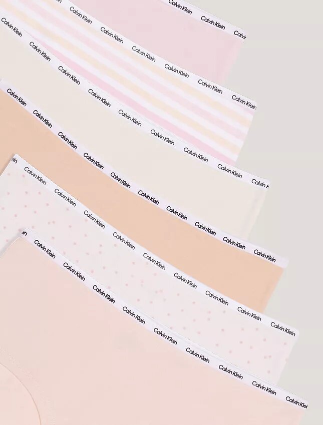 Dziewczynki Cotton Stretch Hipster, zestaw 6 sztuk Dziewczynki Cotton Stretch Hipster, zestaw 6 sztuk