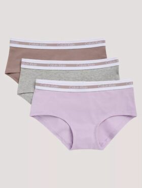 Dziewczynki Hipster z Cotton Stretch, 3 sztuki