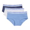 Dziewczynki Hipster z Cotton Stretch, 3 sztuki Dziewczynki Hipster z Cotton Stretch, 3 sztuki