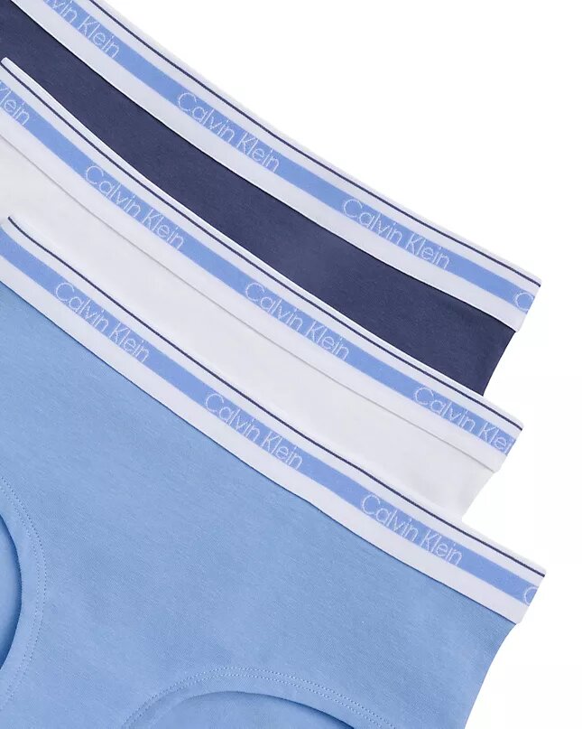 Dziewczynki Hipster z Cotton Stretch, 3 sztuki Dziewczynki Hipster z Cotton Stretch, 3 sztuki