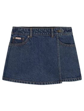 Dziewczynki mini spódniczka jeansowa