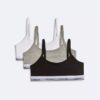 Dziewczynki Modern Cotton 3-pack Bralette Dziewczynki Modern Cotton 3-pack Bralette