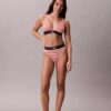 Elastyczny Bralette trójkątny z Microfiber z nadrukiem Monogramu i lekką podszewką Elastyczny Bralette trójkątny z Microfiber z nadrukiem Monogramu i lekką podszewką