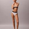 Elastyczny Bralette trójkątny z Microfiber z nadrukiem Monogramu i lekką podszewką Elastyczny Bralette trójkątny z Microfiber z nadrukiem Monogramu i lekką podszewką