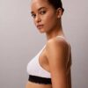 Elastyczny Bralette trójkątny z Microfiber z nadrukiem Monogramu i lekką podszewką Elastyczny Bralette trójkątny z Microfiber z nadrukiem Monogramu i lekką podszewką