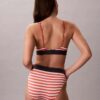 Elastyczny Bralette trójkątny z Microfiber z nadrukiem Monogramu i lekką podszewką Elastyczny Bralette trójkątny z Microfiber z nadrukiem Monogramu i lekką podszewką