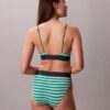 Elastyczny Bralette trójkątny z Microfiber z nadrukiem Monogramu i lekką podszewką Elastyczny Bralette trójkątny z Microfiber z nadrukiem Monogramu i lekką podszewką