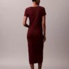 Elegancka bawełniana sukienka midi Elegancka bawełniana sukienka midi