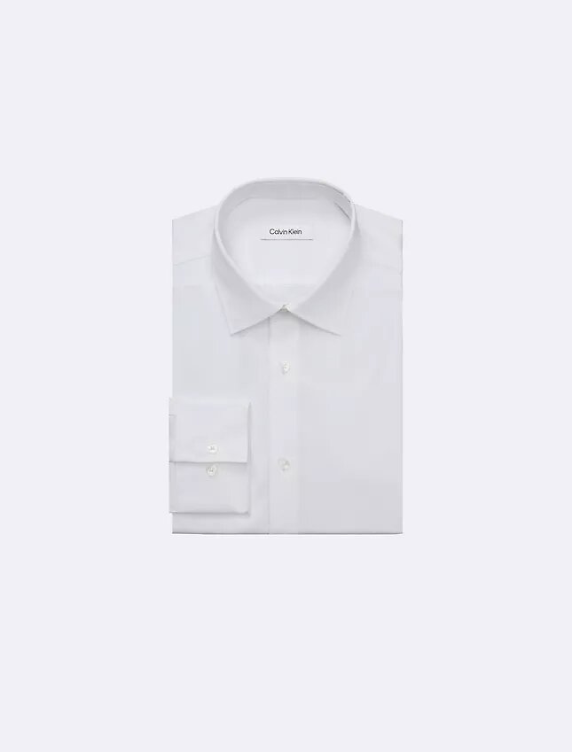 Elegancka koszula slim fit z elastycznego materiału, zapinana na guziki Elegancka koszula slim fit z elastycznego materiału, zapinana na guziki