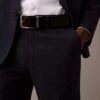 Eleganckie spodnie slim fit z elastycznego materiału Eleganckie spodnie slim fit z elastycznego materiału