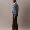 Eleganckie spodnie slim fit z elastycznego materiału Eleganckie spodnie slim fit z elastycznego materiału