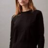 Gładki, luźny sweter z Monogramem Gładki, luźny sweter z Monogramem