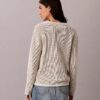 Gładki, luźny sweter z Monogramem Gładki, luźny sweter z Monogramem