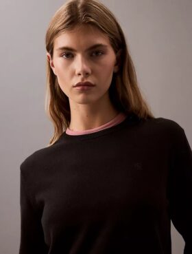 Gładki sweter bawełniany Gładki sweter bawełniany