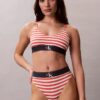 Graficzny Monogram, Microfiber, elastyczny, Unlined, Bralette Graficzny Monogram, Microfiber, elastyczny, Unlined, Bralette