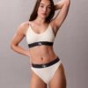 Graficzny Monogram, Microfiber, elastyczny, Unlined, Bralette Graficzny Monogram, Microfiber, elastyczny, Unlined, Bralette