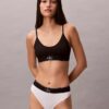 Graficzny Monogram, Microfiber, elastyczny, Unlined, Bralette Graficzny Monogram, Microfiber, elastyczny, Unlined, Bralette