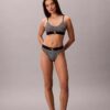 Graficzny Monogram, Microfiber, elastyczny, Unlined, Bralette Graficzny Monogram, Microfiber, elastyczny, Unlined, Bralette