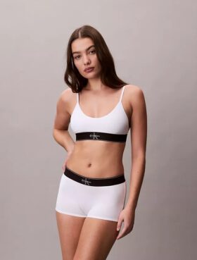 Graficzny Monogram, Microfiber, elastyczny, Unlined, Bralette Graficzny Monogram, Microfiber, elastyczny, Unlined, Bralette