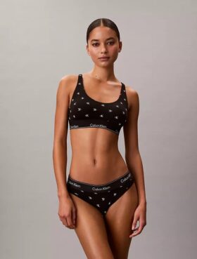 Icon Bawełna Modal Lekko podszyty biustonosz typu Bralette