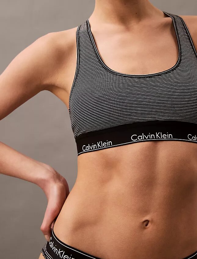 Ikoniczna bawełniano-Modalowa Bralette Unlined Ikoniczna bawełniano-Modalowa Bralette Unlined