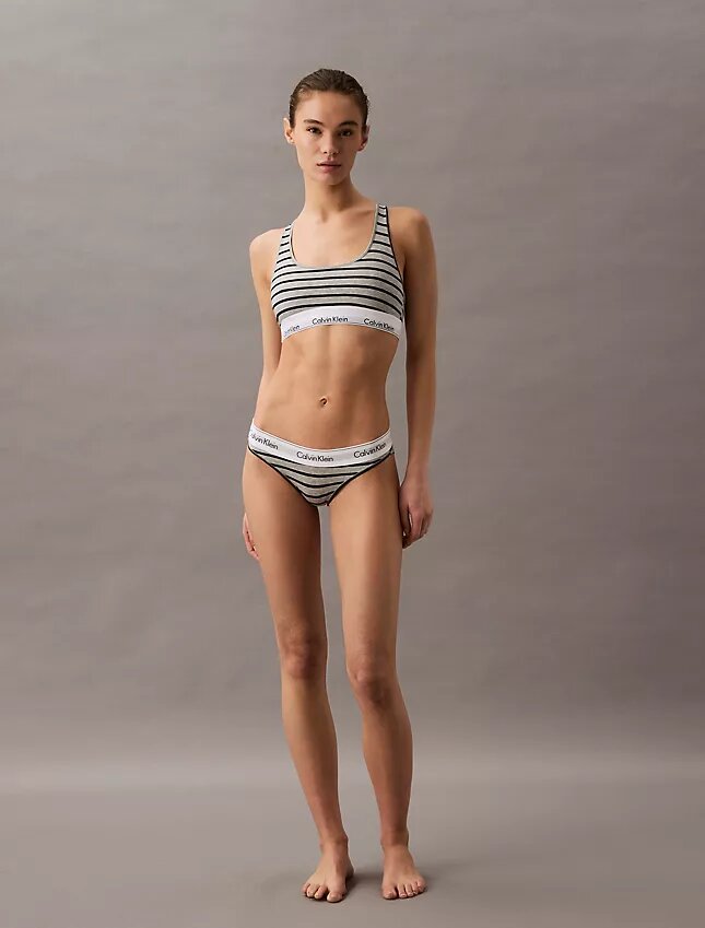 Ikoniczna bawełniano-Modalowa Bralette Unlined Ikoniczna bawełniano-Modalowa Bralette Unlined